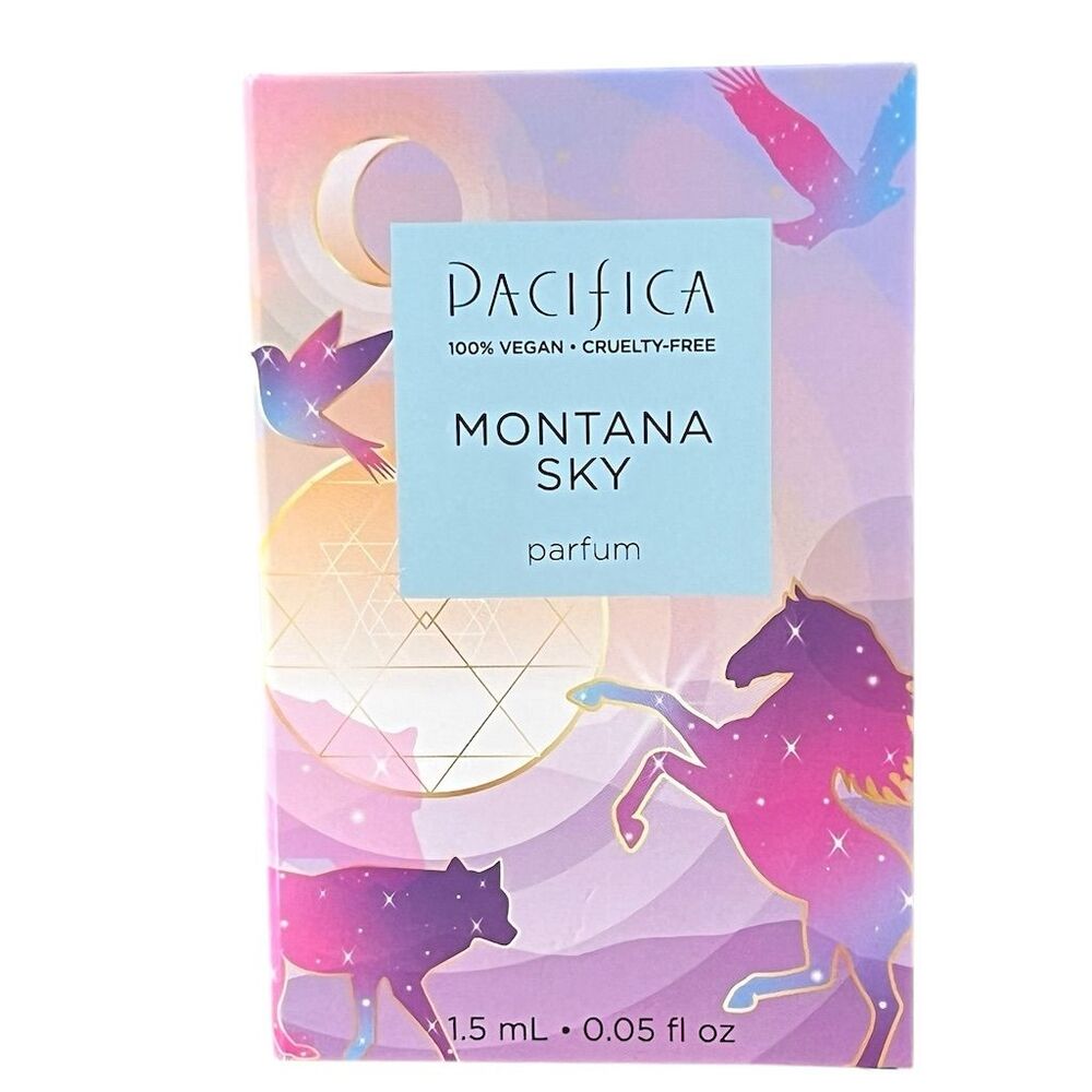 Pacifica Montana Sky Perfume Sample 1.5mL Vegan Citrus Scent